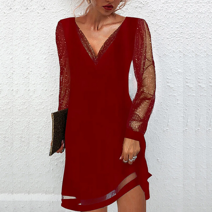Robe à Manches en Dentelle - LILA™