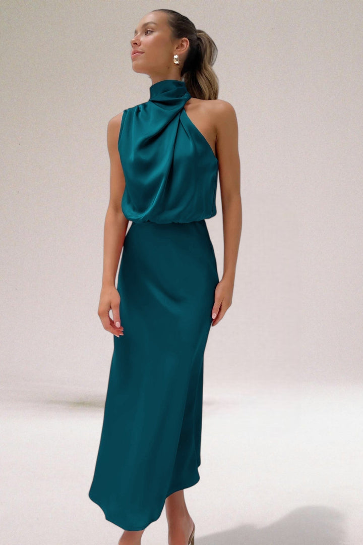 ELARA™ - Robe de soirée élégante en satin