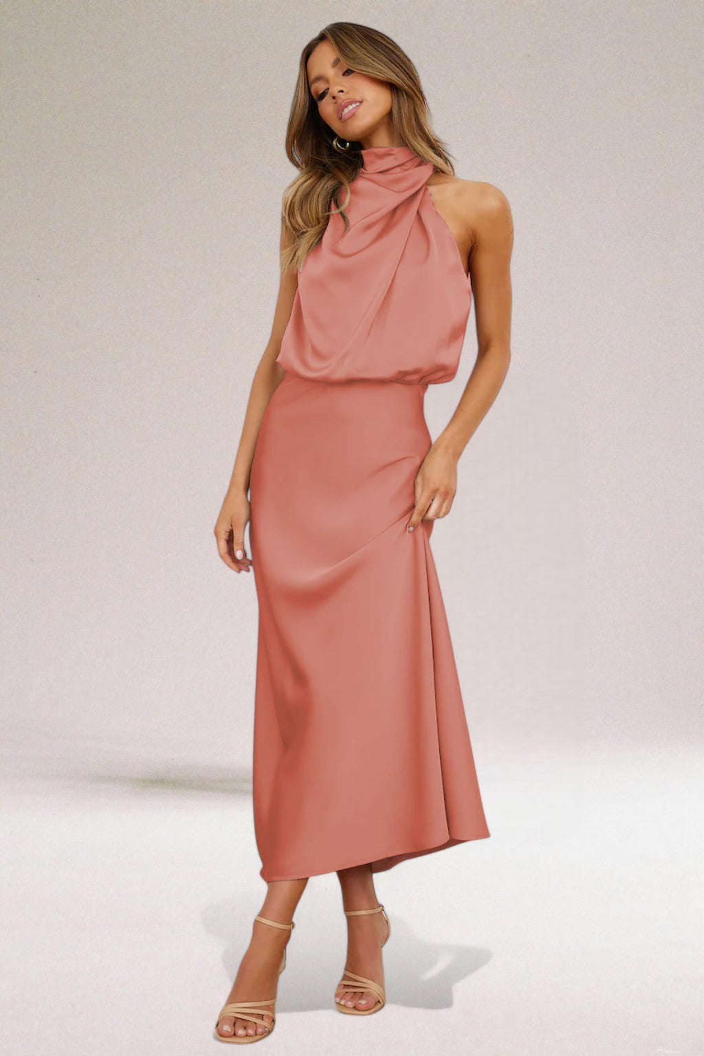 ELARA™ - Robe de soirée élégante en satin