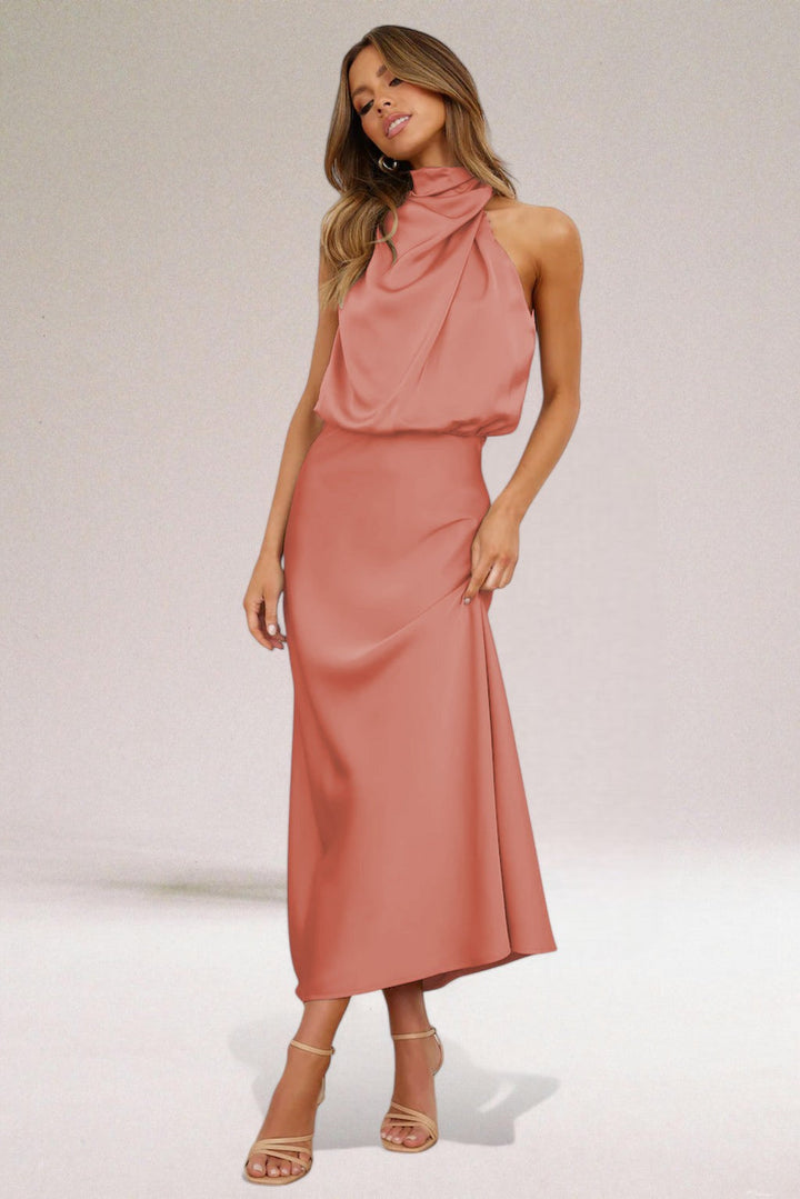 ELARA™ - Robe de soirée élégante en satin