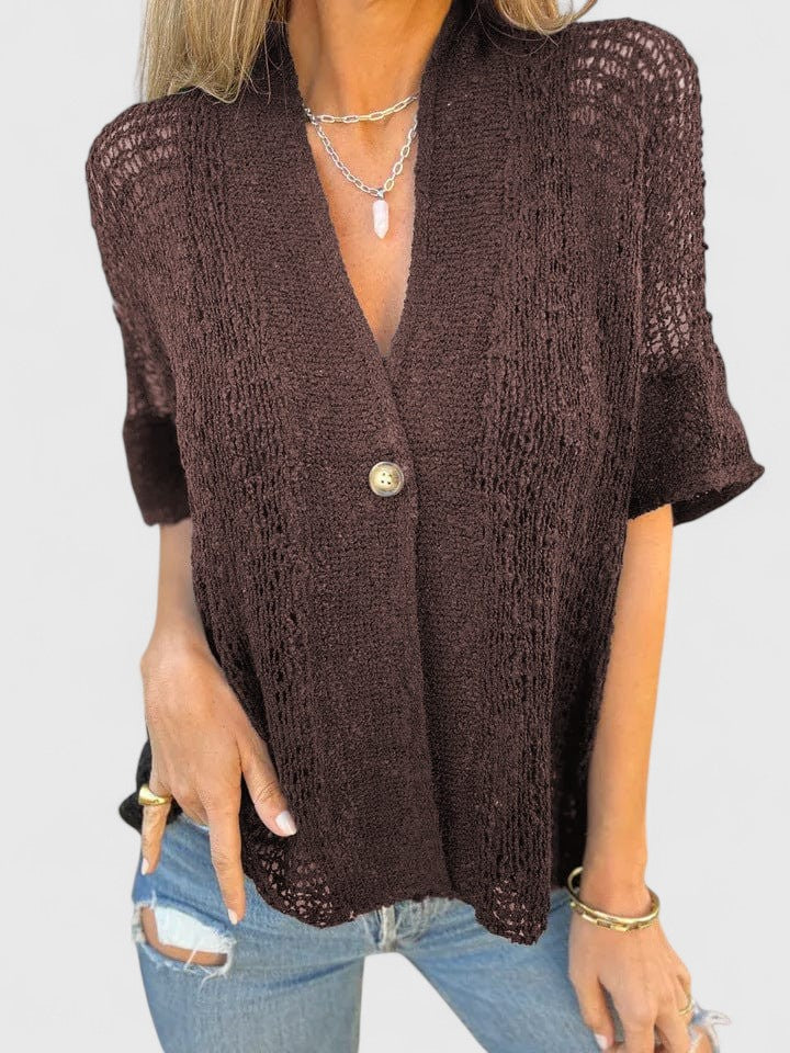 Calista | Chemise en tricot élégante