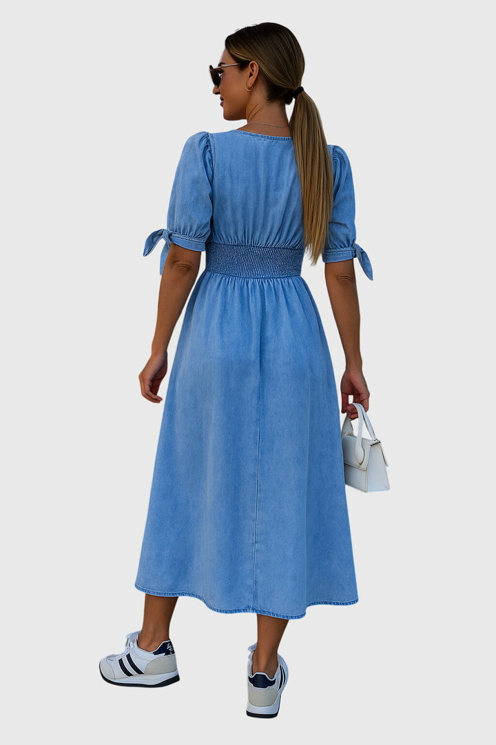 Jacqueline™ | Robe élégante en jean