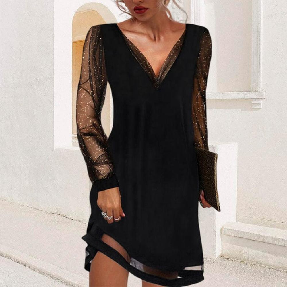 Robe à Manches en Dentelle - LILA™