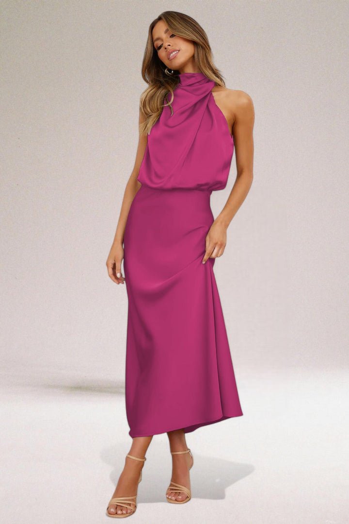 ELARA™ - Robe de soirée élégante en satin