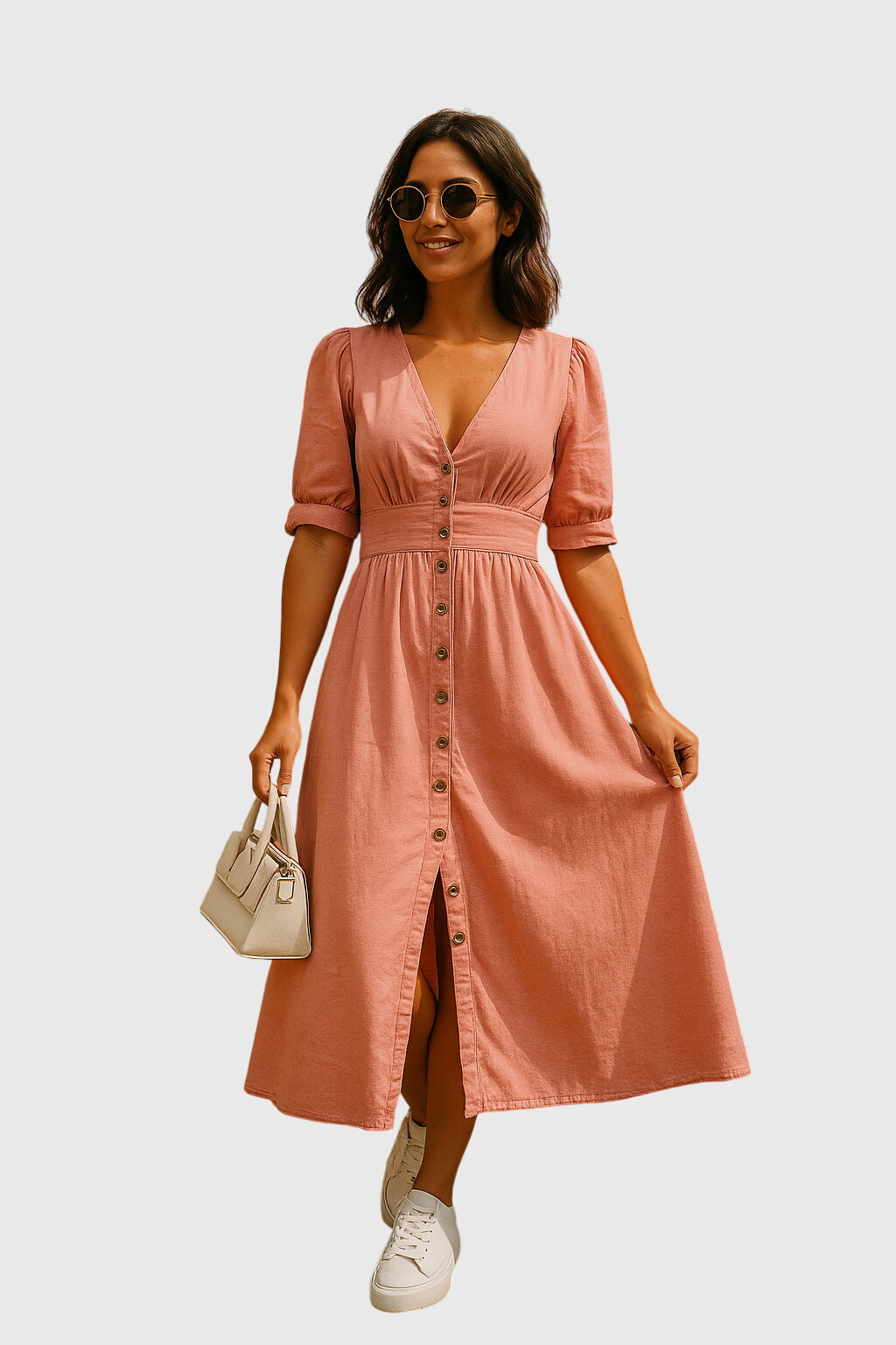 Jacqueline™ | Robe élégante en jean