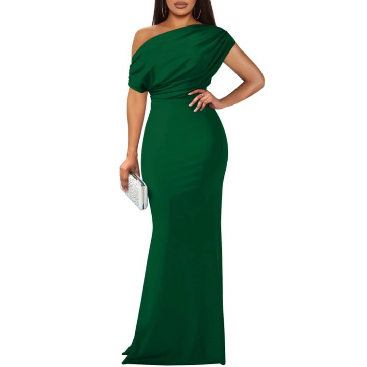 NOEMIA™ – Robe de Soirée Longue Moulante Élégante