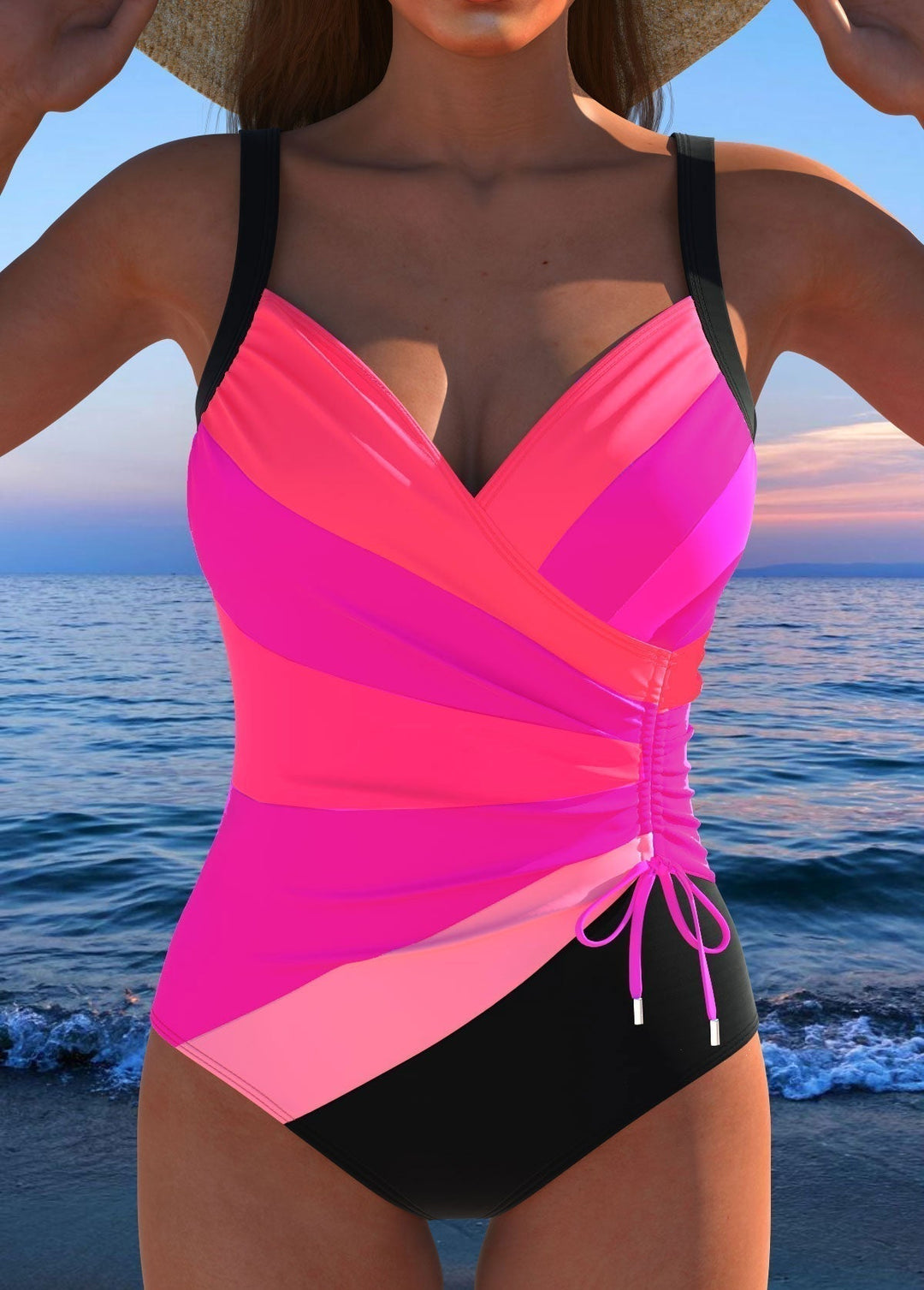 Maillot de Bain Luxueux - Imprimé Coloré