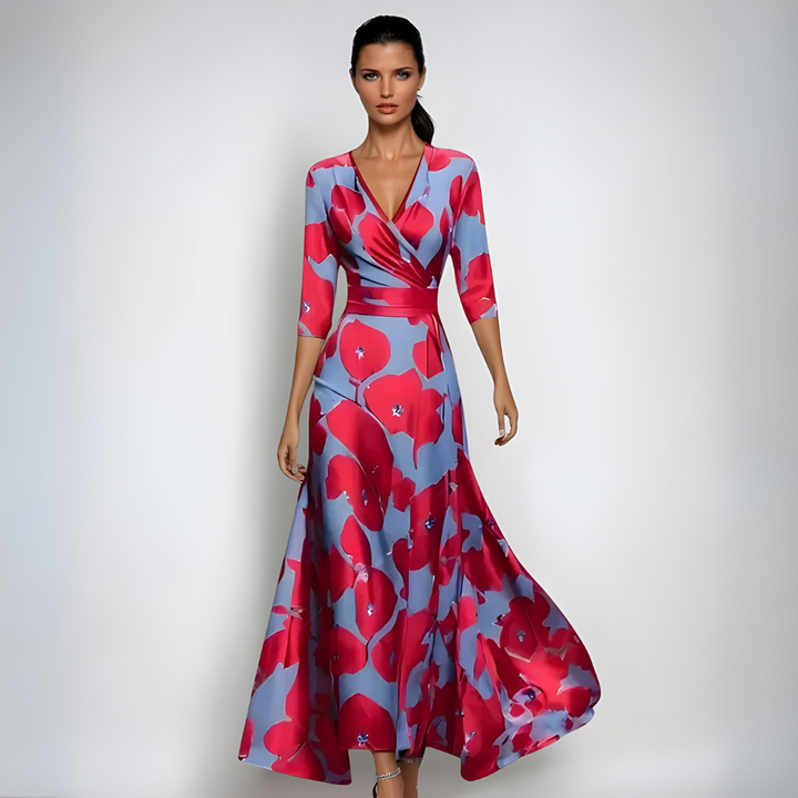 JOCELYN™ - Robe fleurie sophistiquée