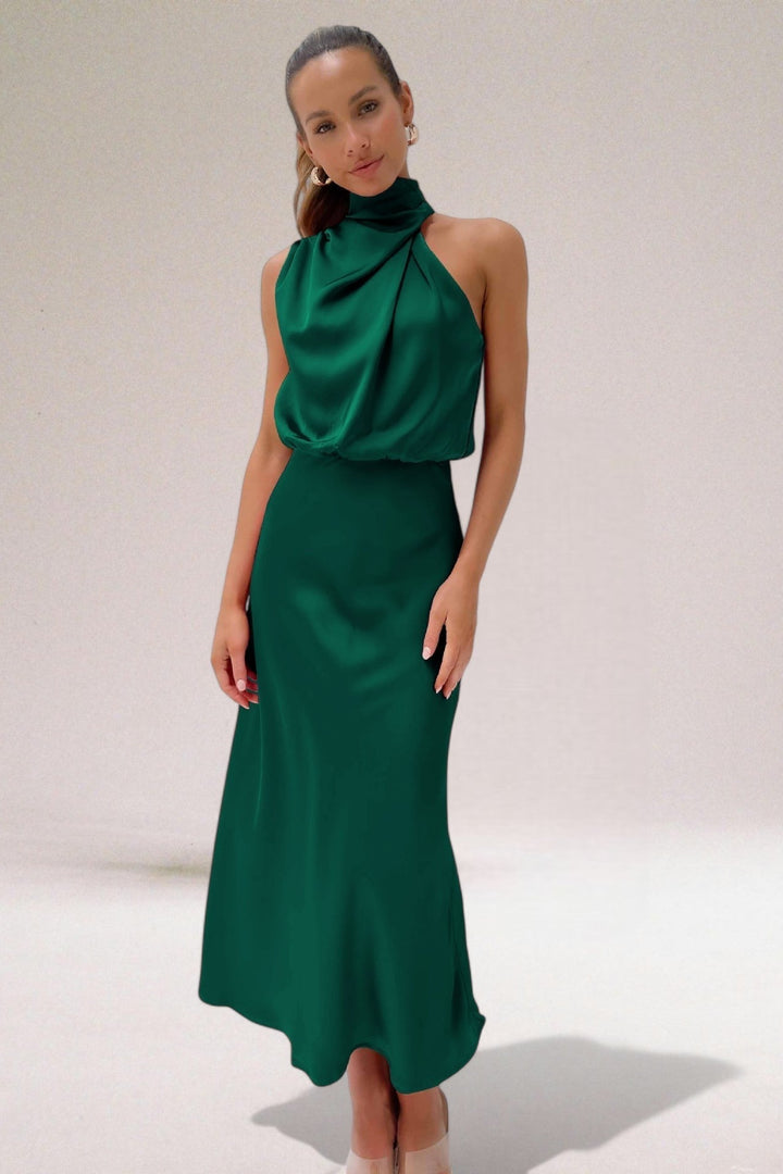 ELARA™ - Robe de soirée élégante en satin