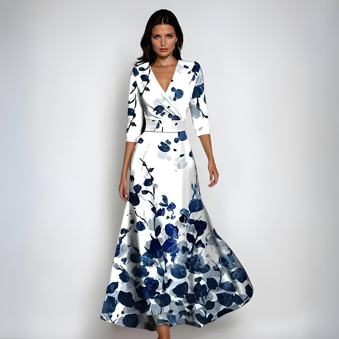 JOCELYN™ - Robe fleurie sophistiquée