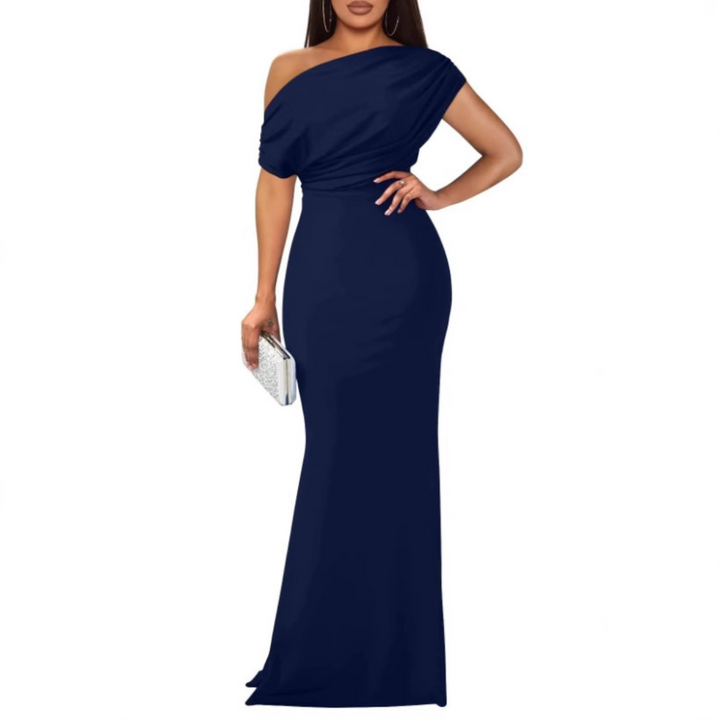 NOEMIA™ – Robe de Soirée Longue Moulante Élégante