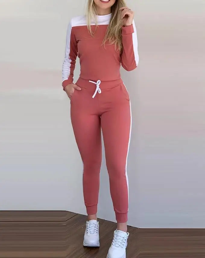 FARRAH™ – Ensemble deux pièces de sport à coupe décontractée