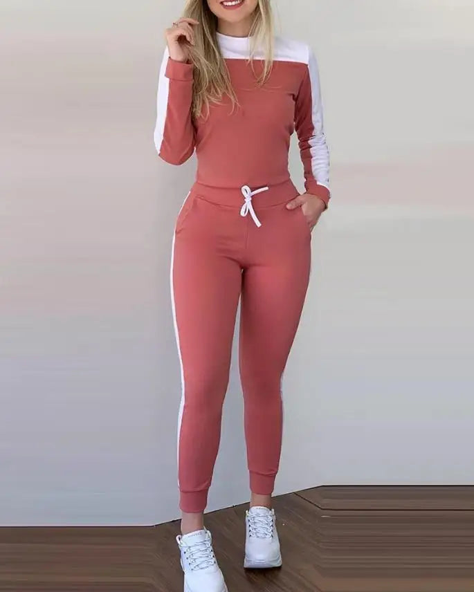 FARRAH™ – Ensemble deux pièces de sport à coupe décontractée