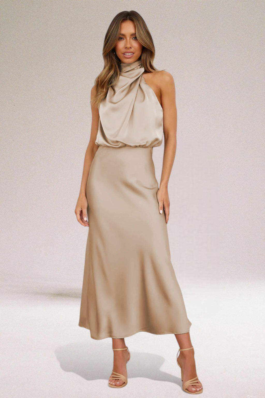 ELARA™ - Robe de soirée élégante en satin
