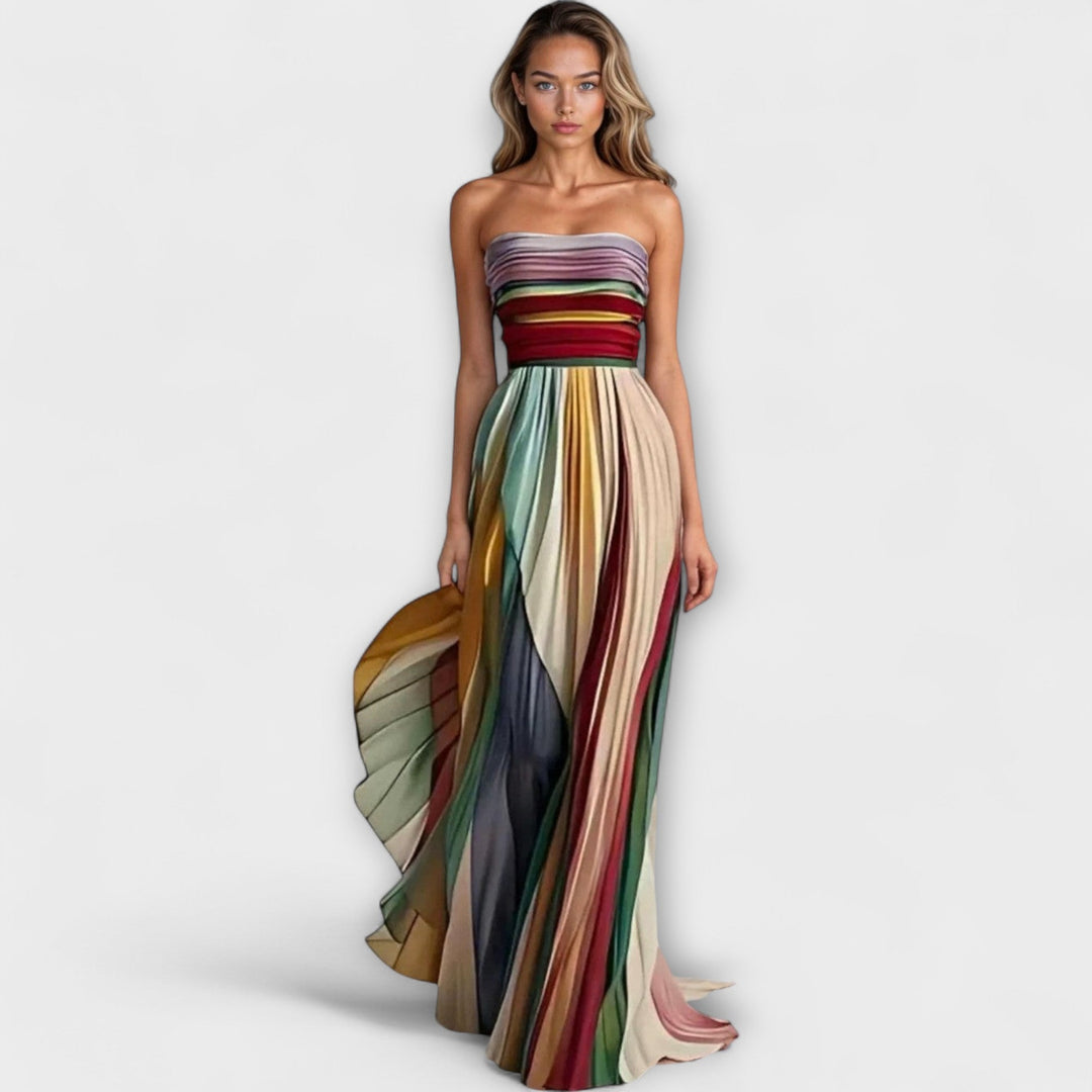 MARIGOLD™ – Robe sans bretelles ample et fluide