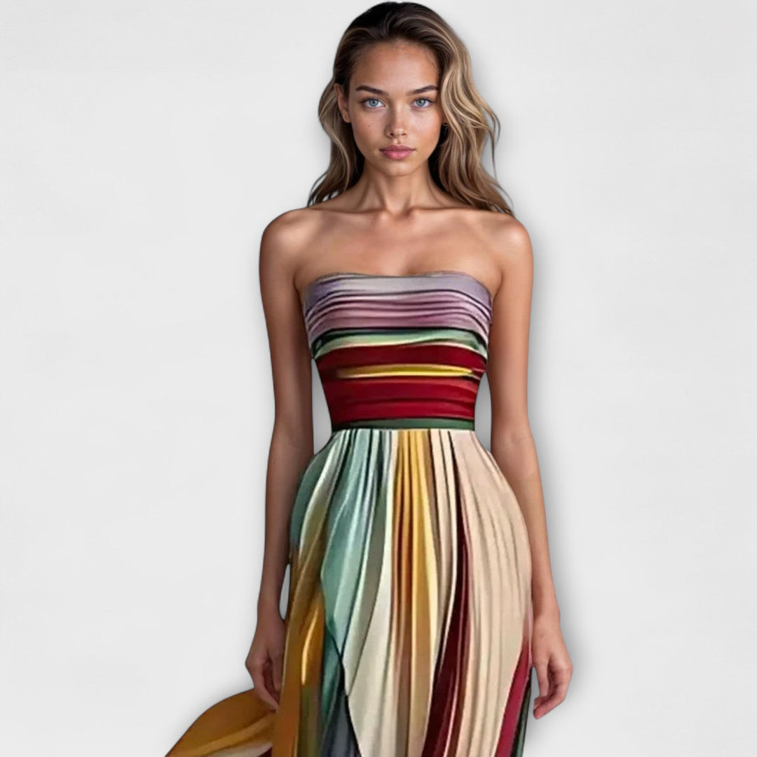 MARIGOLD™ – Robe sans bretelles ample et fluide