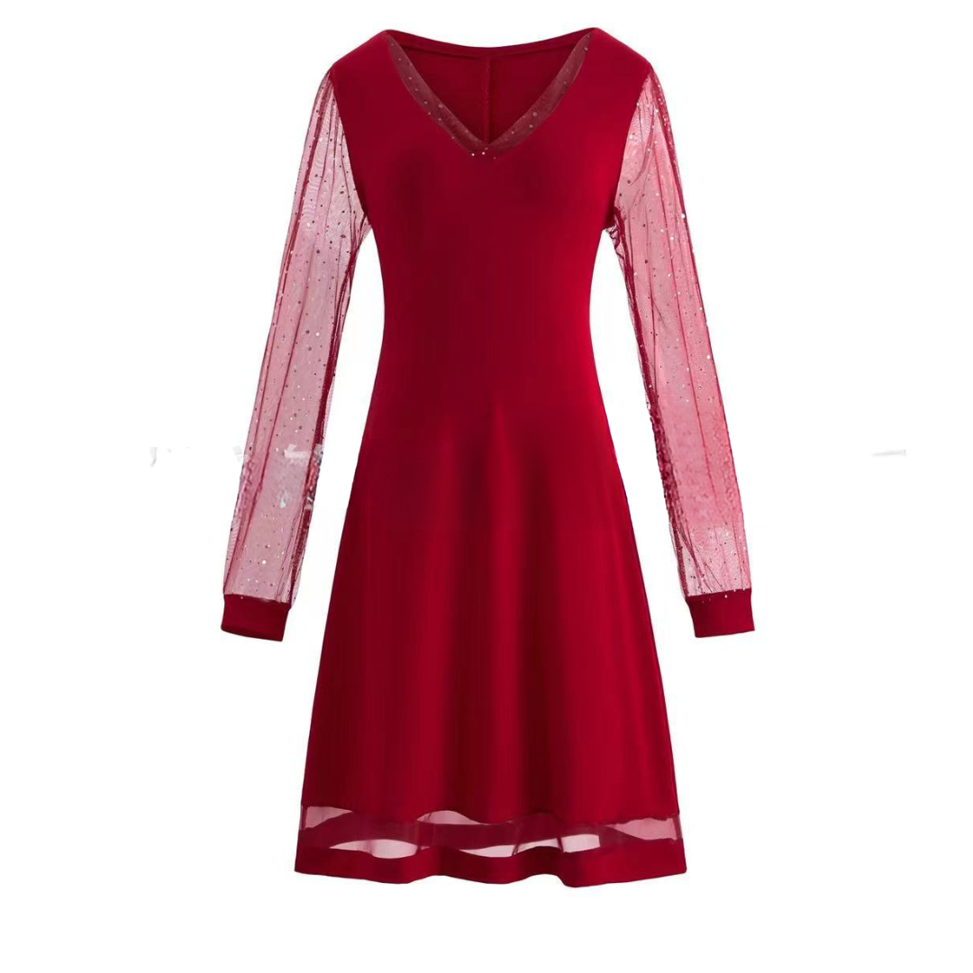 Robe à Manches en Dentelle - LILA™
